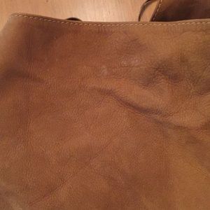 Suede oversized bag